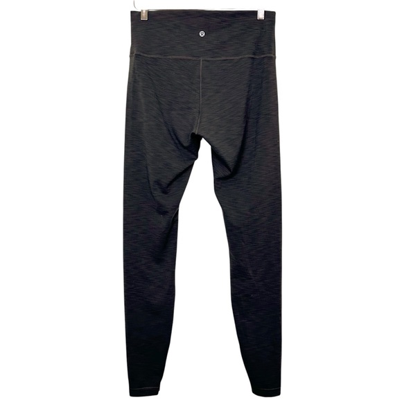 Lululemon Wunder Train High Rise Tight 31” Heathered Graphite Grey 12 Tall - Picture 8 of 11